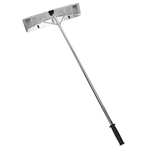 Gymax 20FT Snow Roof Rake Reinforced Aluminum Snow Removal Tool for Roof