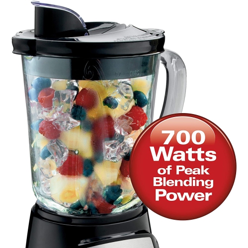 Hamilton Beach 58148 Power Elite Multi-Function Blender, Black