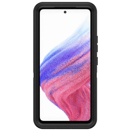 Étui rigide ajusté Defender d'OtterBox pour Galaxy A53 - Noir