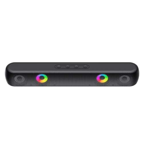 Havit SK854BT RGB Multi-color Wireless Bluetooth v5.0 10W Soundbar Desktop Speaker_Black