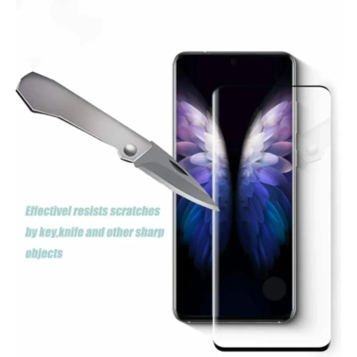 Paquet de 1 + 1 protecteurs d'écran et d'objectif de 5G 6,6 po pour Galaxy S22 plus de Samsung [2022] - verre trempé 9H mm, lecteur d'empreintes