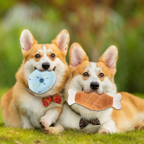 7 Packs Puppy Chew Toys for Teething, Squeaky Rope Dog Toys, Durable, non-toxic, bite resistant, safe and washable. - LIVINGbasics®