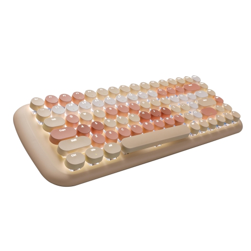 Color Wired USB 84-Key Switch Mechanical Gaming Keyboard with White Backlight 20 preset light for Windows 2000/XP/7/8/10/ME in Blue Works great!