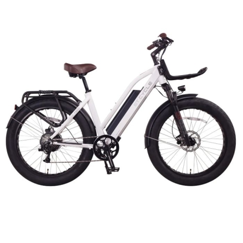 ET.CYCLE T1000 26" Electric Fat Tire Ebike with 500W hub motor, removable battery and 125 mile Range
