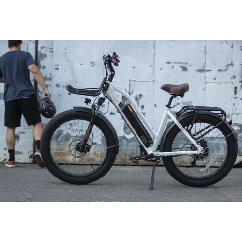 ET.CYCLE T1000 26" Electric Fat Tire Ebike with 500W hub motor, removable battery and 125 mile Range