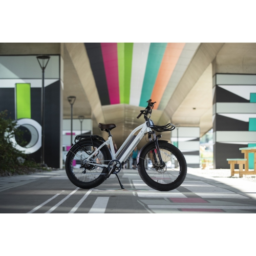 ET.CYCLE T1000 26" Electric Fat Tire Ebike with 500W hub motor, removable battery and 125 mile Range