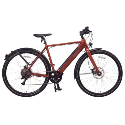 NCM C7 Medium Electric Bike - Metal Brick Red