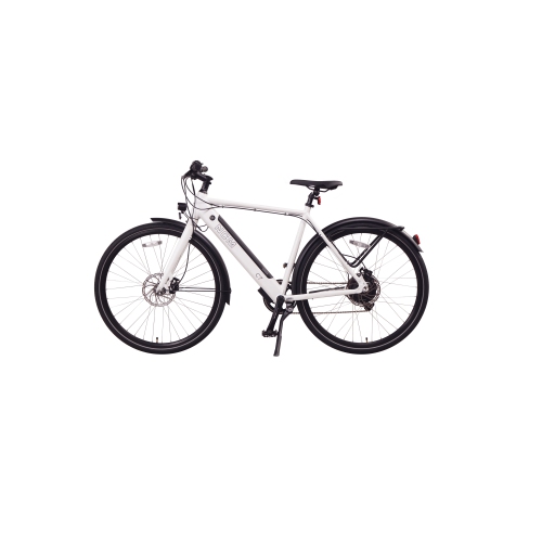NCM C7 Large Electric City Bike - White