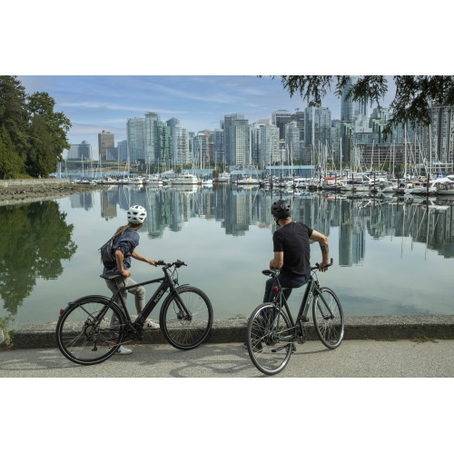 NCM C7 Large Electric City Bike - White