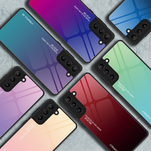 Étui en verre trempé gradient pour SAMSUNG Galaxy S22 Plus