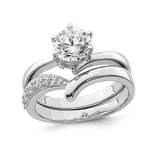 Cz Wedding Rings for Women Cheap Engagement Rings Cubic Zirnoia