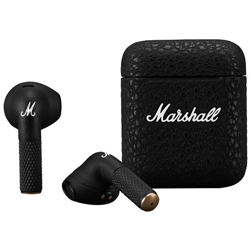 Écouteurs boutons 100 % sans fil Minor III de Marshall - Noir