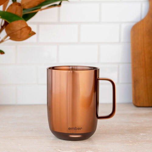 Tasse intelligente à régulation thermique de 414 ml Mug 2 d'Ember - Cuivré