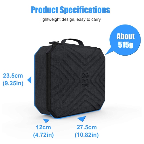 Hard Carrying Case for Oculus Quest 2 VR Gaming Headset and Controllers - axGear