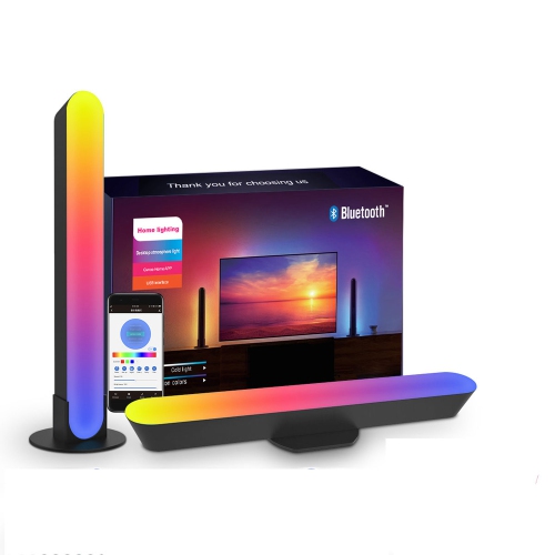 Smart LED Light Bars with Scene Modes and Music Modes Bluetooth App Remote - axGear