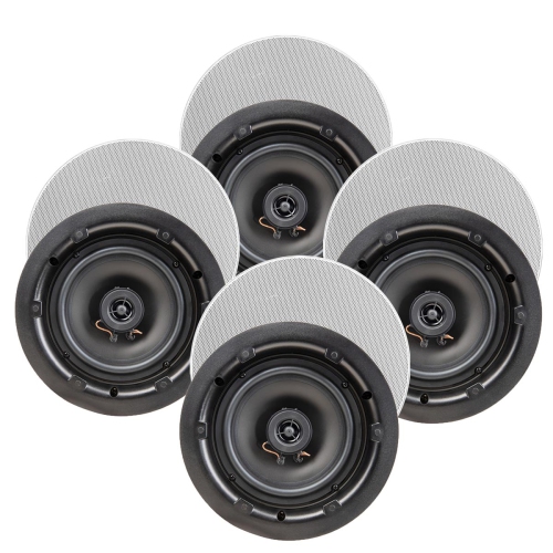OSD AUDIO  Ace600 6.5" Trimless Thin Bezel 2-Way In-Ceiling Speakers (2 Pair)