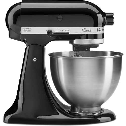 KITCHENAID  K45Ssob Classic 4.5 Quart Stand Mixer, Onyx In Black