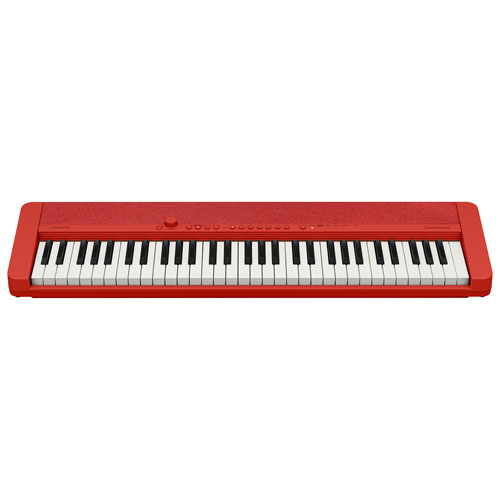 Casio CT-S1 61-Key Electric Keyboard - Red