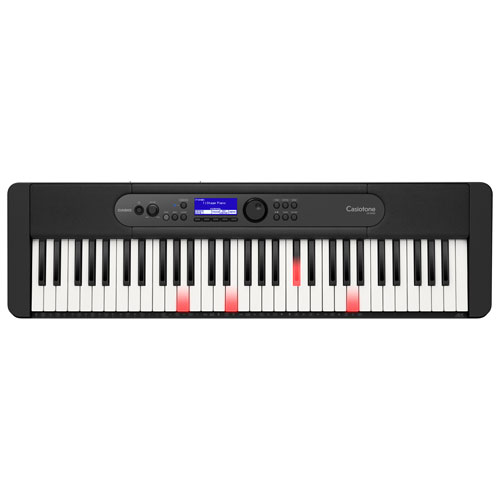 Casio LK-S450 61-Key Electric Keyboard with Touch Response Key Lighting System