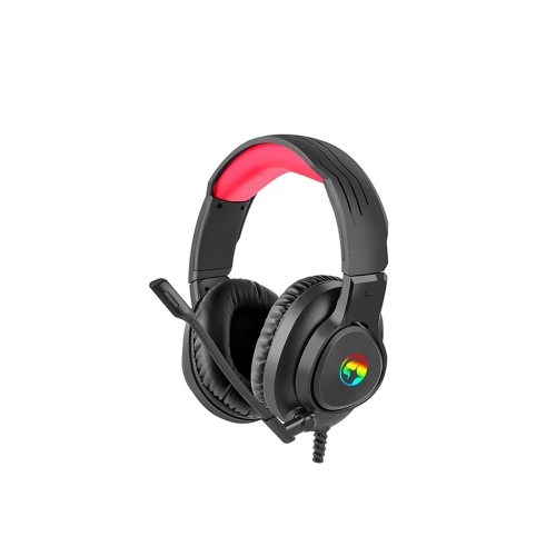 Marvo HG8958 RGB Lighting 40mm Audio Drivers, 3.5mm + USB powered immersive 360-degree Stereo Sound Gaming Headset