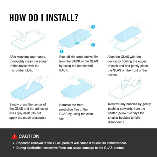 Lot de 2 protecteurs d'écran en verre trempé pour iPhone 11 PRO MAX et iPhone XS MAX de 6,5", compatible avec coque, anti-rayures