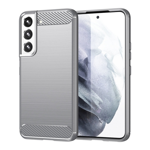 PANDACO Grey Brushed Metal Case for Samsung Galaxy S22+