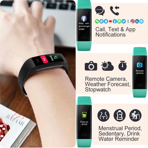 ULTRENDS CLASSIC PLUS Fitness Tracker Watch with Heart Rate & Sleep Monitor, Step Counter, Calorie Tracker & Multi-Sport Modes for Android & iOS