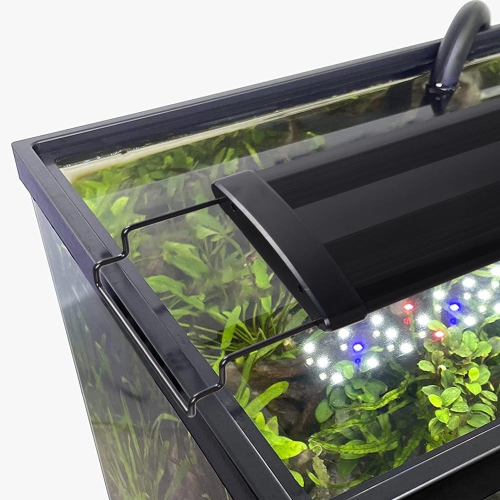 23.6 inch Blue and White Colorful LED Aquarium Light with Extendable Brackets ,Adjustable light and timing setting ,white, blue and colorful light-1
