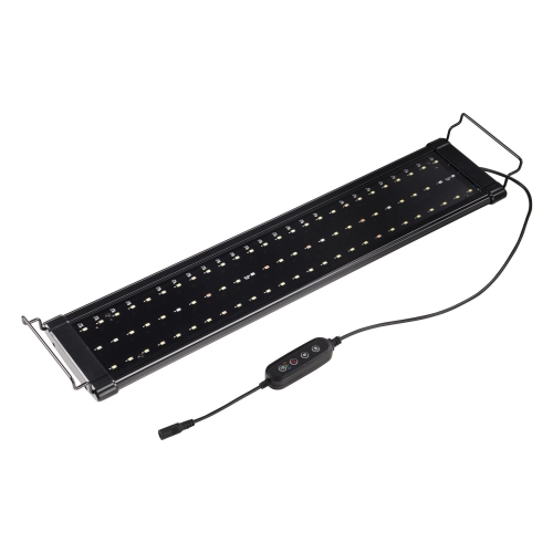 23.6 inch Blue and White Colorful LED Aquarium Light with Extendable Brackets ,Adjustable light and timing setting ,white, blue and colorful light-1