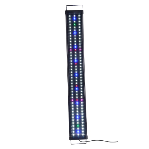 35.4 inch Blue and White Colorful LED Aquarium Light with Extendable Brackets ,Adjustable light and timing setting ,white, blue and colorful light-1