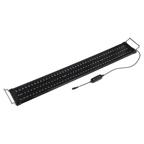 35.4 inch Blue and White Colorful LED Aquarium Light with Extendable Brackets ,Adjustable light and timing setting ,white, blue and colorful light-1