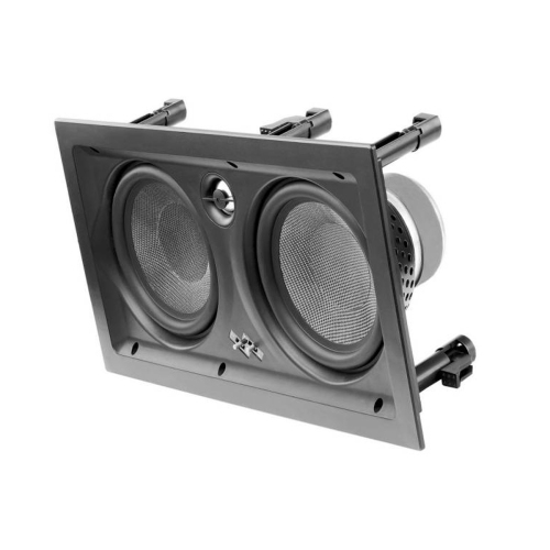 OSD Audio IW650-LCR 6.5" 200W Trimless In-Wall LCR Speaker with Dual Black Kevlar Cone Woofers