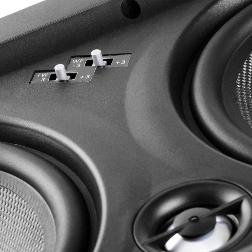 OSD Audio IW650-LCR 6.5" 200W Trimless In-Wall LCR Speakers with Dual Black Kevlar Cone Woofers