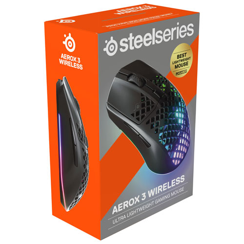 PC周辺機器 SteelSeries Aerox 3 Wireless Black Amazon | Steelseries Aerox 3 Wireless ゲーミングマウス 無線