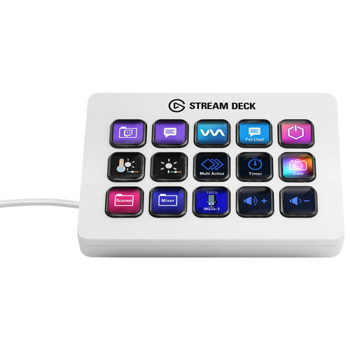 Elgato Stream Deck MK2 - White | Best Buy Canada