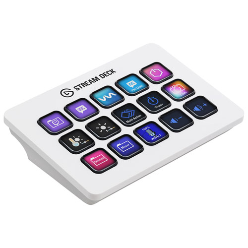 Elgato Stream Deck MK2 - White | Best Buy Canada