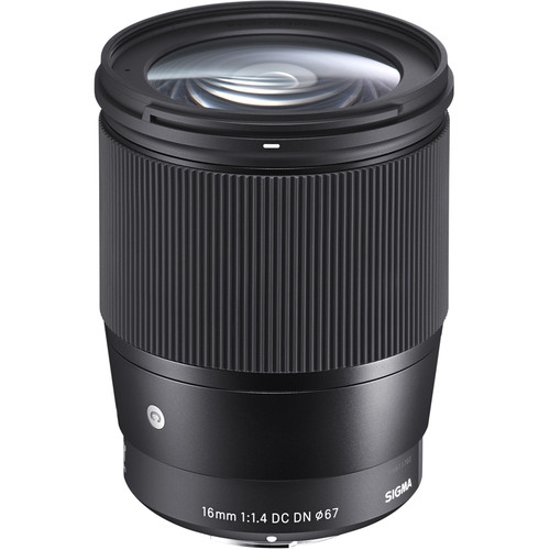 SIGMA  16MM F/1.4 Dc Dn Contemporary Lens for Sony E