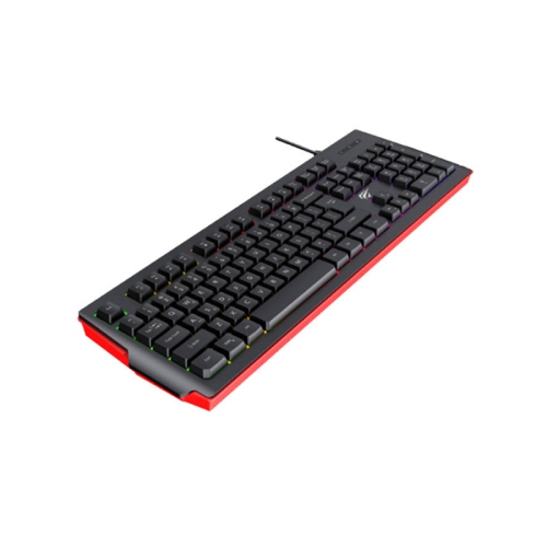 Havit KB866L Wired RGB Backlit Membrane FN Multi-function Gaming Keyboard_Black