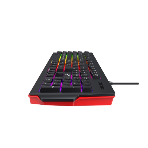 Havit KB866L Wired RGB Backlit Membrane FN Multi-function Gaming Keyboard_Black