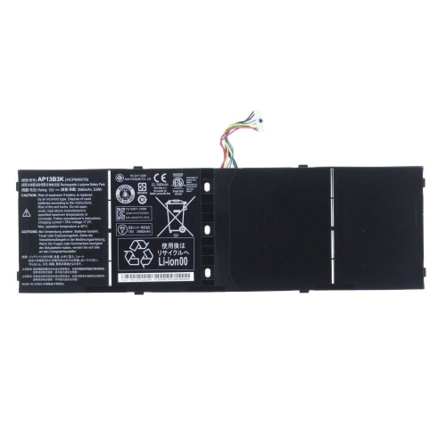 NOUVELLE BATTERIE AP13B3K AP13B8K D'ORIGINE ACER ASPIRE M5-583 M5-583P R7-571 R7-571G R7-572 R7-552PG-X809 V5-552G V5-572G R3-471TG V5-583P V5-572P