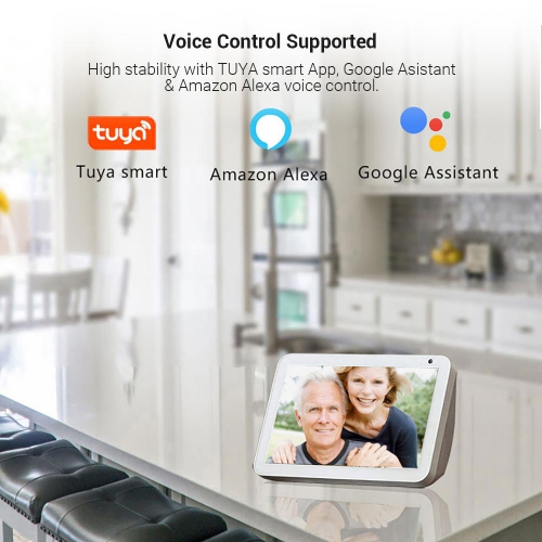 130° uya Smart WiFi Video Doorbell,Two-Way Talk,Water Proof,PIR Motion Detection, Night Light support AC/DC 12-24V