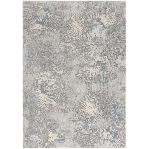 RUG BRANCH  Zephira Contemporary Abstract Blue/grey
