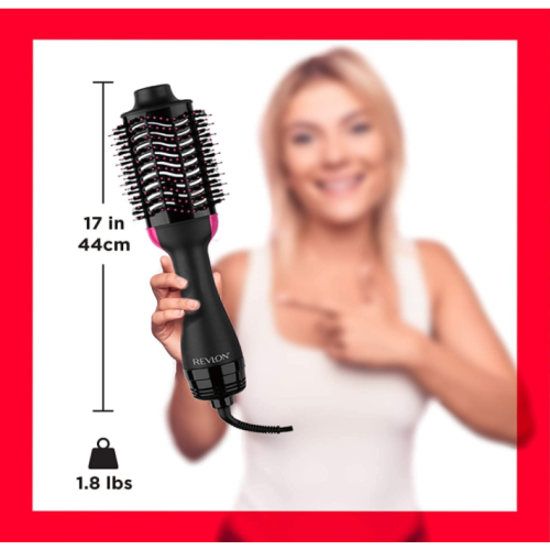 REVLON 1100 Watt 3 Heat 2 Speed Pro Collection One Step Ionic Hair Dryer and Volumizer