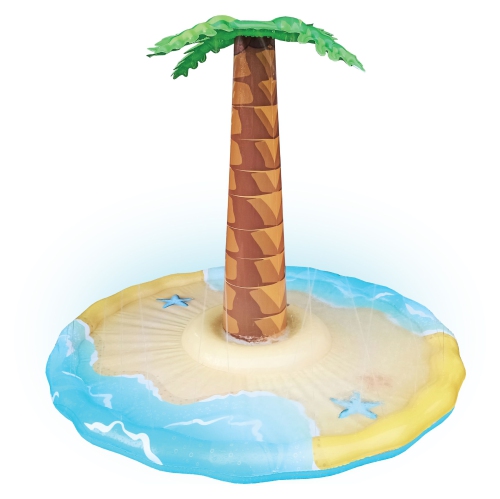 Splash Buddies Inflatable Palm Tree Sprinkler Splash Pad