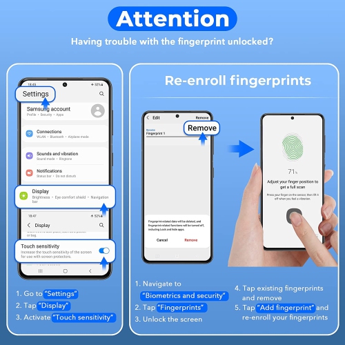 [2+2 Packs] 2 Packs Screen Protector for Galaxy S22 and 2 Packs Camera Lens Protector 6.1-Inch with Accurate Alignment Frame, 9H Tempered Glass,