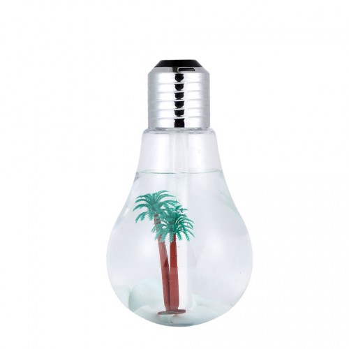 Bulb Humidifier, Unique Creative Bulb Shape 7 Colors Lighted cute Humidifier for Home Office