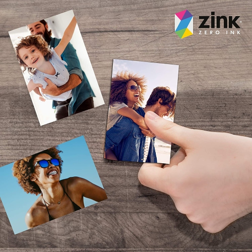Zink 2"x3" Premium Photo Paper Compatible with Polaroid Snap, Snap Touch, Zip and Mint Cameras and Printers