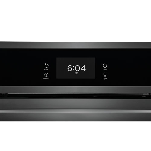 Frigidaire Gallery 30" 5.3 Cu. Ft. True Convection Electric Wall Oven - Black Stainless