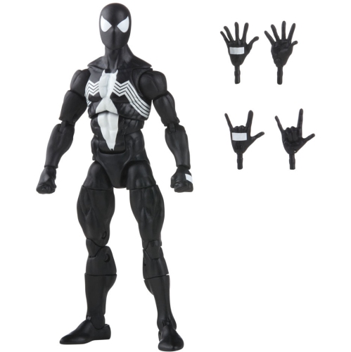 Marvel Legends Retro 6 Inch Action Figure Spider-Man Wave 2 - Symbiote Spider-Man