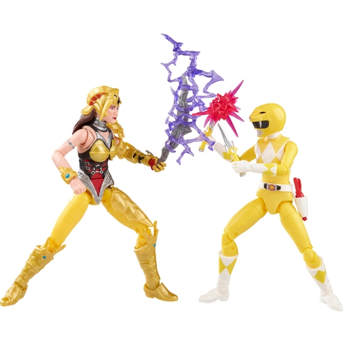 Power Rangers Lightning Collection 6 Inch Action Figure Battle Pack Wave 2 - Yellow Ranger Vs. Scorpina